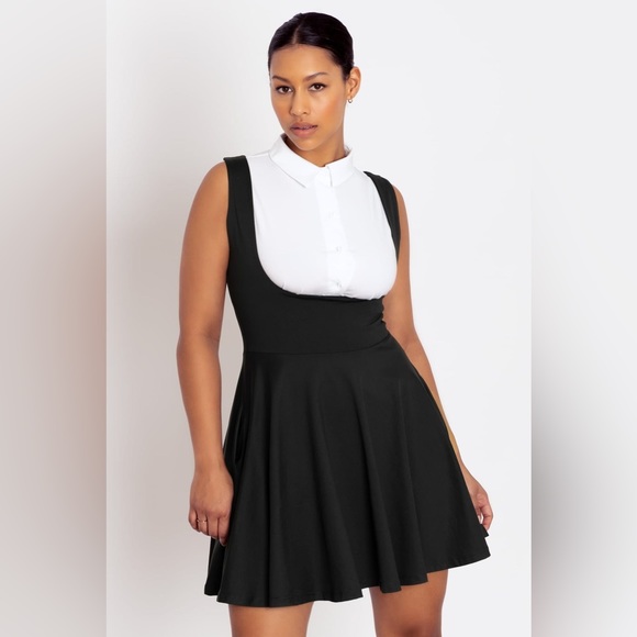 Blackmilk Dresses & Skirts - NWT Blackmilk Show Us Ya Tops Underbust Dress Black Size Large